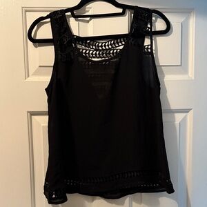 Elegant Black Sleeveless Top